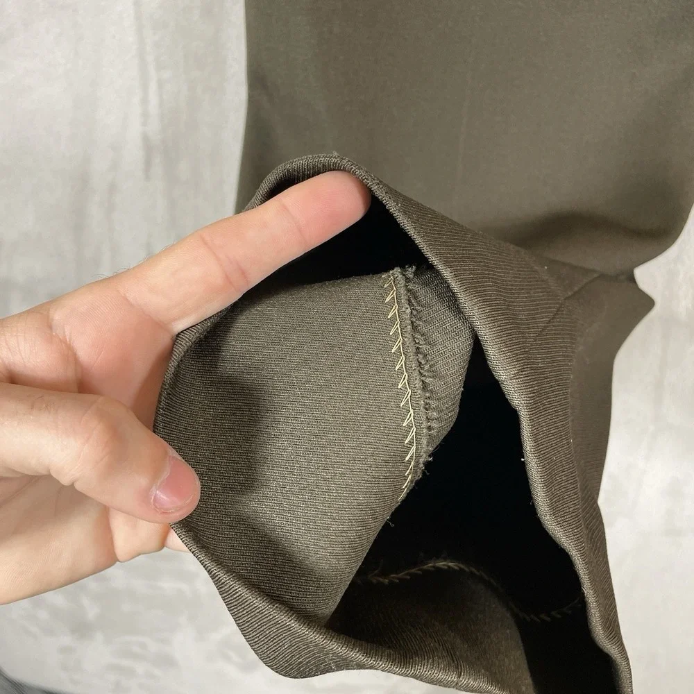 40s 50s Drop Loop Gabardine Pants Slacks Mens 28x28 Rockabilly True VTG Waldes
